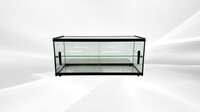 33 ins Countertop Glass Display Dry Case ZW-90