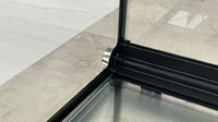 33 ins Countertop Glass Display Dry Case ZW-90