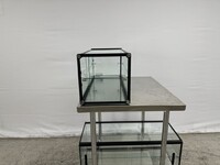 33 ins Countertop Glass Display Dry Case ZW-90
