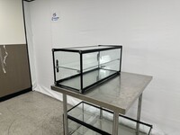 33 ins Countertop Glass Display Dry Case ZW-90