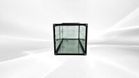 36 ins Countertop Glass Display Dry Case ZW-120