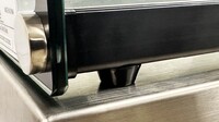 36 ins Countertop Glass Display Dry Case ZW-120