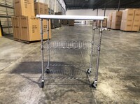 NSF 3 Tiers Wire Rack Table CJ-A1549