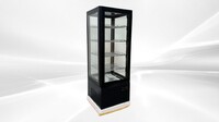 NSF 4 side Glass Merchandiser Refrigerator LED Lighting CL-400