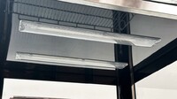 NSF 4 side Glass Merchandiser Refrigerator LED Lighting CL-400
