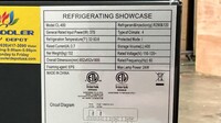 NSF 4 side Glass Merchandiser Refrigerator LED Lighting CL-400