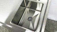 NSF 48 ins SS Work Table Kitchen Sink HN-C1T162012-28L
