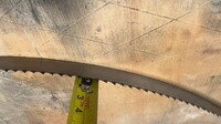 [Parts] 2020mm Bone Freezer Meat Saw blade