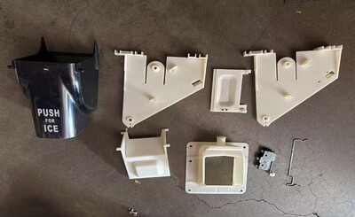 [Parts] HD-130B Ice Machine Ice Drop Port Assembly