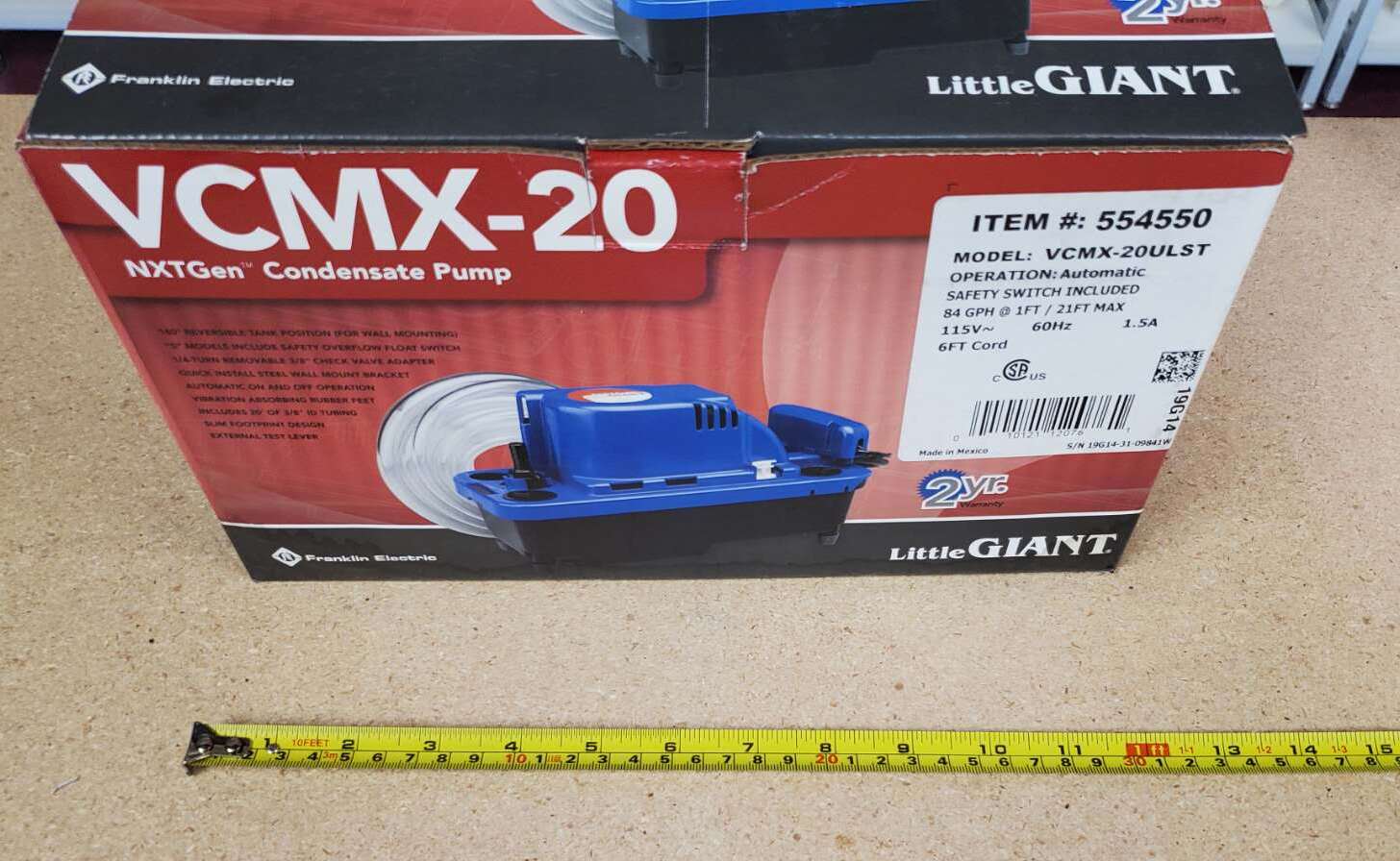 [Parts] Condensate Pump VCMX-20ULST