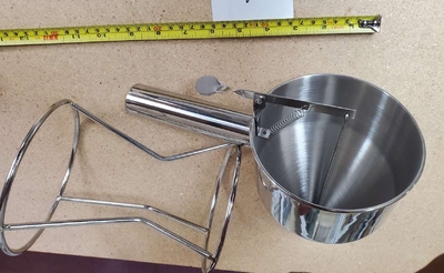 [Parts] Octopus Fish Ball Machine Stainless Steel Funnel TY1729