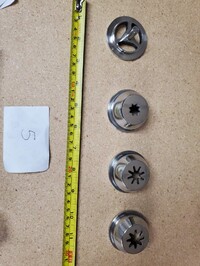 [Parts] ETV20/30 Sausage Stuffer Filler Churros Machine Nozzl