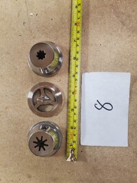 [Parts] ETV20/30 Sausage Stuffer Filler Churros Machine Nozzl