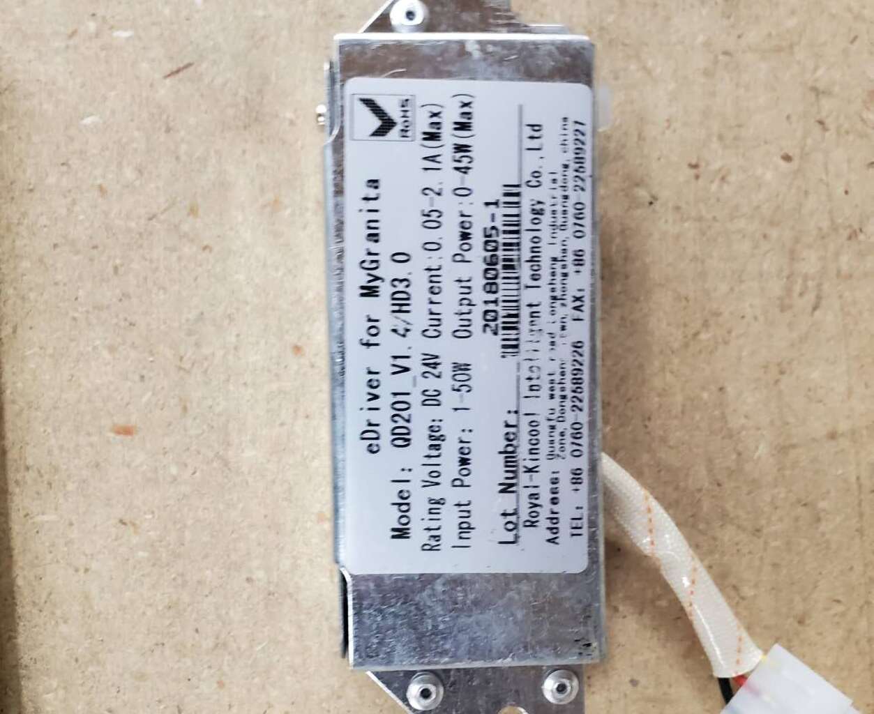 [Parts] ET-XRJ10L-2 Slush Making Machine Driver for motor