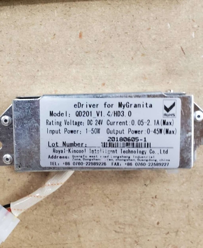 [Parts] ET-XRJ10L-2 Slush Making Machine Driver for motor