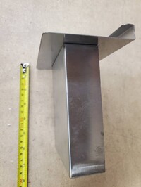 [Parts] G24W1 Griddle Taco Carts Oil Receiver Box