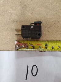 [Parts] HBS-300 Stainless Steel Meat Slicer Switch FA13-10/L