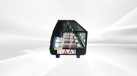 Black Refrigerated Display Case sushi refrigerator NSF CS-42A