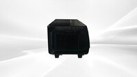 Black Refrigerated Display Case sushi refrigerator NSF CS-42A