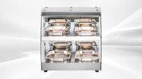 NSF Warmer Countertop Display Cabinet Show Case HW-2D