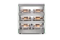 NSF Warmer Countertop Display Cabinet Show Case HW-3D