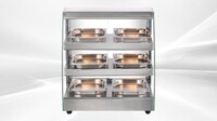 NSF Warmer Countertop Display Cabinet Show Case HW-3D