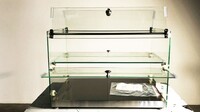 Countertop Glass Display Dry Case ZW-50