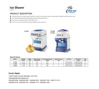 NSF Commercial Shaved Ice Machine 110V ET-168