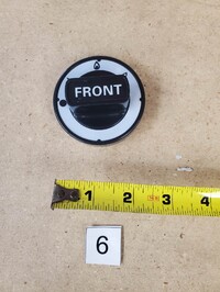 [Parts] FY7 Countertop double Deep Fryer star Knob