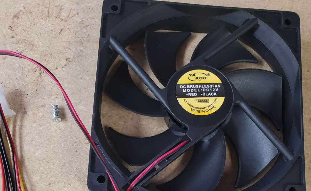 [Parts] CW120720 Bakery Display Case Fan DC12V For