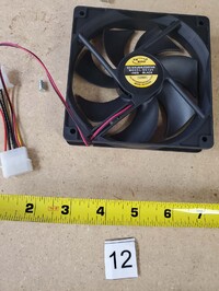 [Parts] CW120720 Bakery Display Case Fan DC12V For