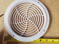 [Parts] LC-600 Merchandising door cooler Fan Cover Ins 6″
