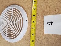 [Parts] LC-600 Merchandising door cooler Fan Cover Ins 6″