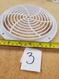 [Parts] LC-600 Merchandising door cooler Fan Cover Ins 6″