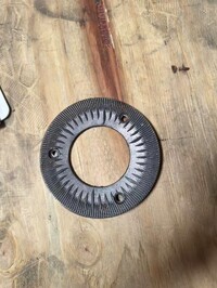 [Parts] RCC1500 Rice Corn Coffee grinder Abrasive Steel Disk