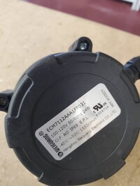 [Parts] KR-49B1 Two door refrigerator Cooler Fan ECM7112AAA1FF03