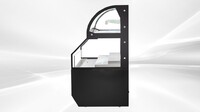 NSF Double-Deck open display refrigerated showcase CF-1500B-2
