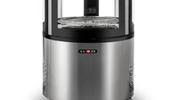 NSF Curved Glass Refrigerated Standing Showcase CL-400R-1