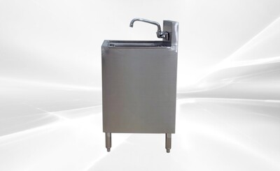 SS Utility Sink Kitchen Single Bowl Sink Cabinet SKC-2014