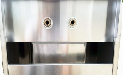 SS Utility Sink Kitchen Single Bowl Sink Cabinet SKC-2018