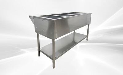 ETL Steam Table 4 Pan Gas Propane Warmer HN-4-NAT-GS