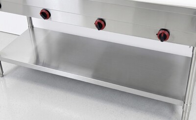 ETL Steam Table 4 Pan Gas Propane Warmer HN-4-NAT-GS
