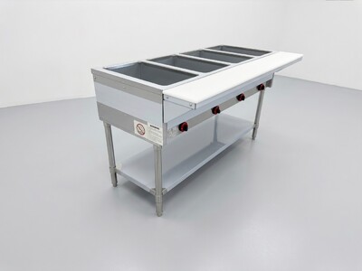 ETL Steam Table 4 Pan Gas Propane Warmer HN-4-NAT-GS