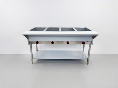 ETL Steam Table 4 Pan Gas Propane Warmer HN-4-NAT-GS
