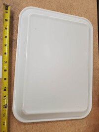 [Parts] white half Size tray