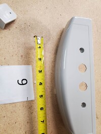 [Parts] LG1000 two glass door refrigerator Cover -1
