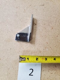 [Parts] D1.2BM2F Two glass door freezer Bracket