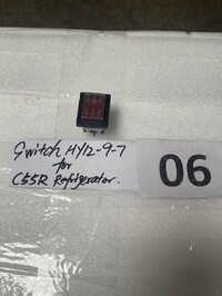 [Parts] C55R Reach In Two Door Refrigerator Switch HY12-9-7