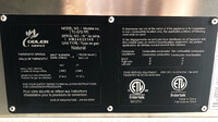 NSF 72 ins Thermostat Gas Heavy Duty Griddle TC-G72-TP