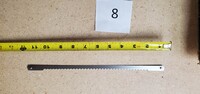 [Parts] HF31 Electric Bread Slicer Serrated Blade 12″